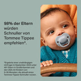 Dudlíky Tommee Tippee Anytime, 0-6 měsíců, balení 6 symetrických dudlíků, bez BPA