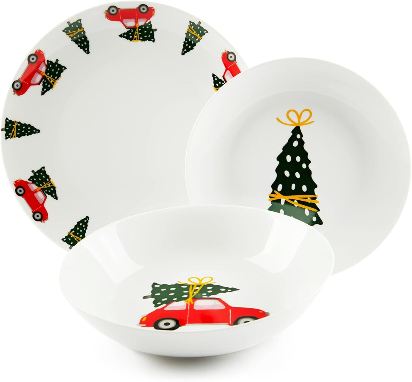 Excelsa Ready for Christmas Tellerservice, 18dílný