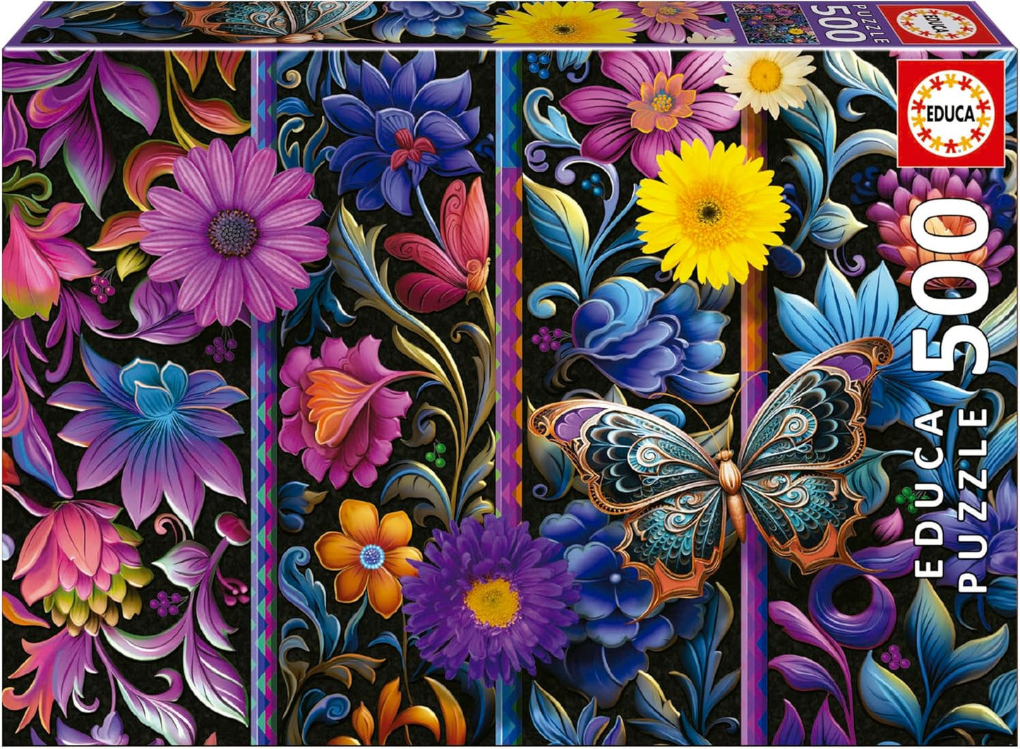 Educa - Puzzle 500 dílků pro dospělé | Bada Bloom. Rozměry: 48 X 34 cm. Obsahuje lepidlo na puzzle Fixpuzzle. Na 11 let (19909) Puzzle Naty Shop Výchozí název