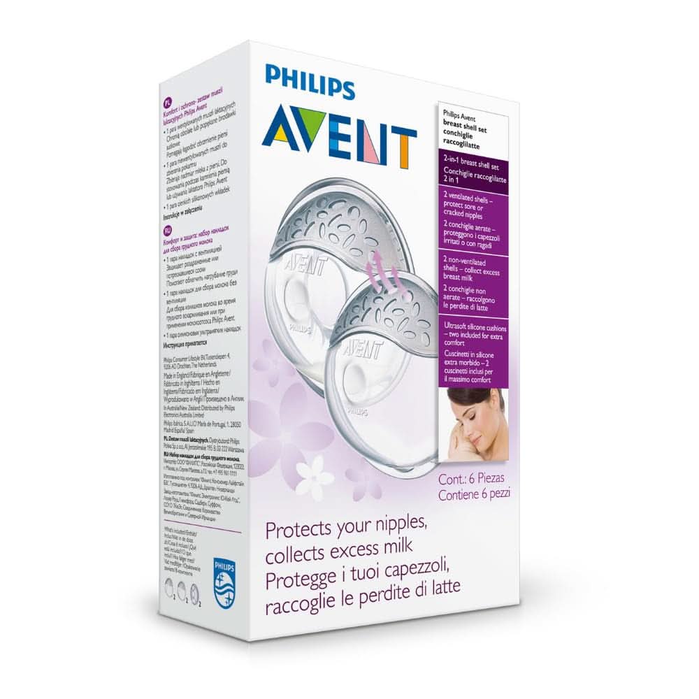 Avent SCF157/02 - Sada prsních misky ISIS Naty Shop