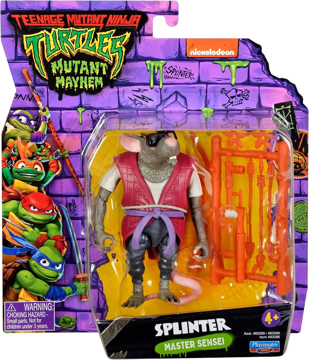 TEENAGE MUTANT NINJA Turtles - Splinter Základní figurka Akční figurky Naty Shop Toy_Figure