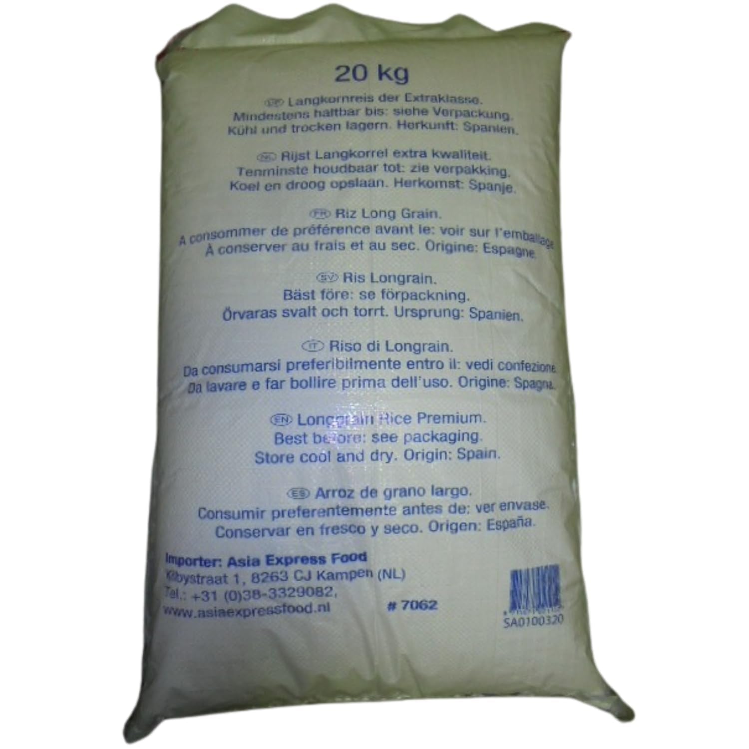 - Langkornreis USA Styl - 1 X 20 KG