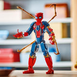 Stavebnice LEGO Marvel Iron Spider-Man Superhrdinská akční hračka pro děti 8+ Chlapci a dívky Sada brnění Sestavitelný model Avengers Tip na dárek pro filmové fanoušky Marvel 76298 Stavebnice Beuche den LEGO-Store