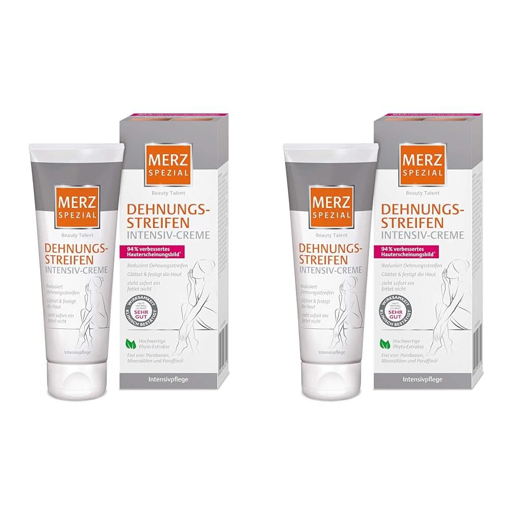 Merz Spezial, Intenzivní krém na strie, 75 ml Sada kosmetiky a krásy Naty Shop 2 kusy (2 x 75 ml)