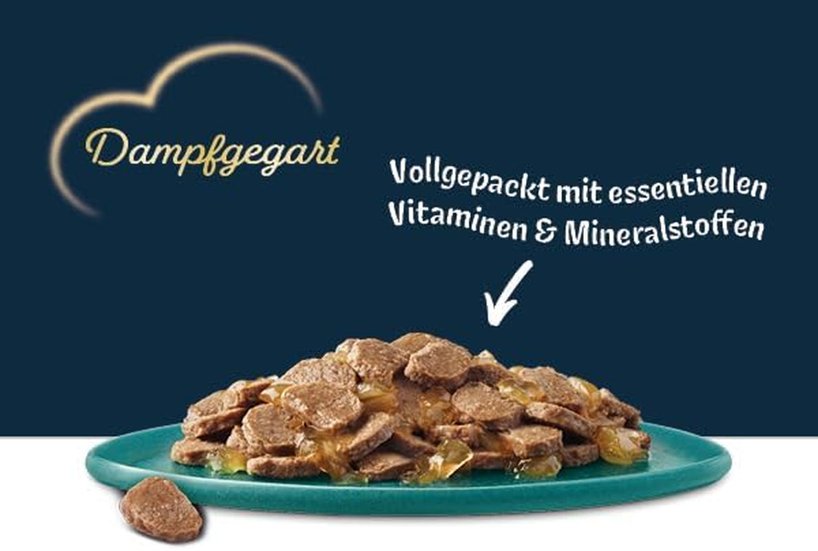 Felix Delicious Mokré krájené krmivo pro kočky v želé, různé příchutě z vody, balení 6 ks (6 x 10 sáčků po 80g)