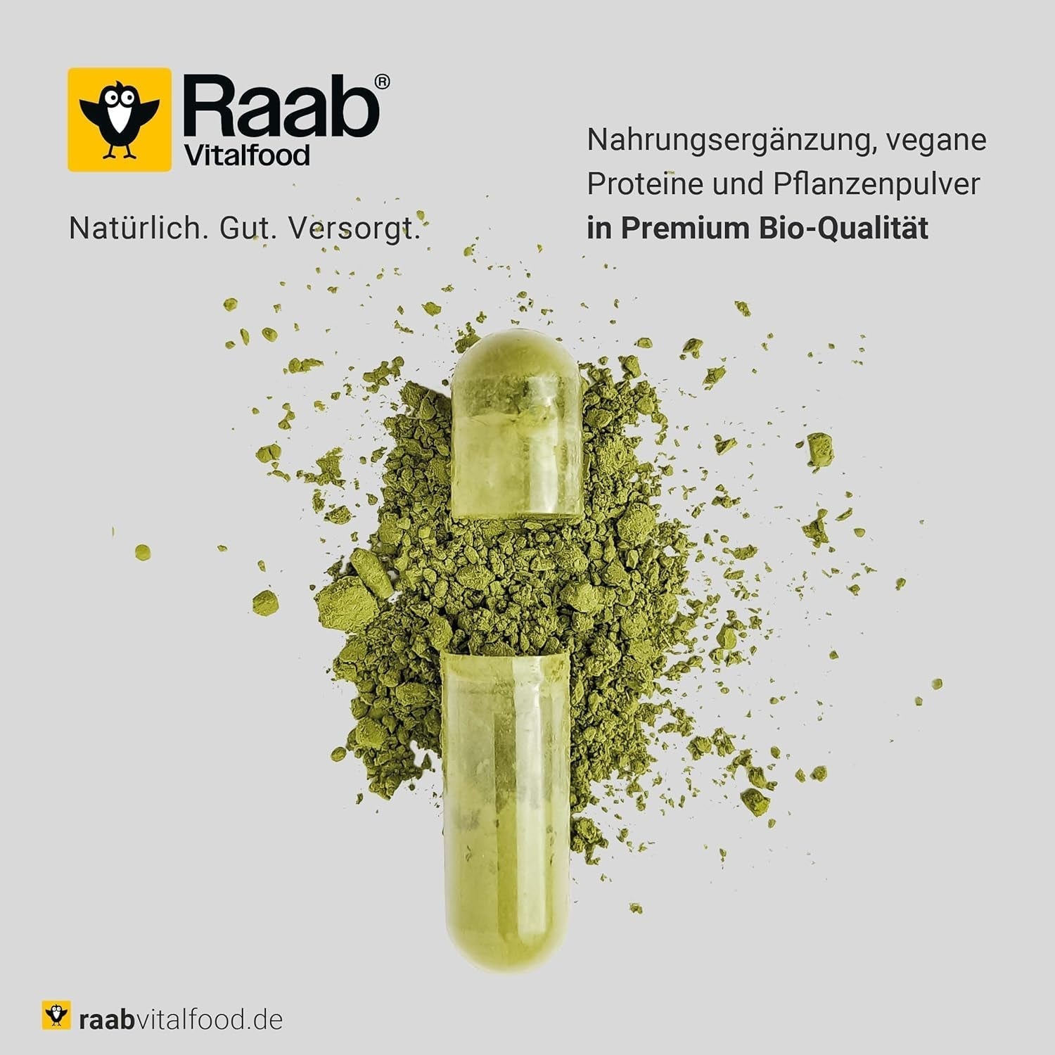 Raab Vitalfood® Premium Bio Matcha Powder (30g) - Originál z Japonska, čistý matcha prášek bez přísad, jemně mletý, jemně hořká chuť, prášek ze zeleného čaje, vegan, čajový obřad