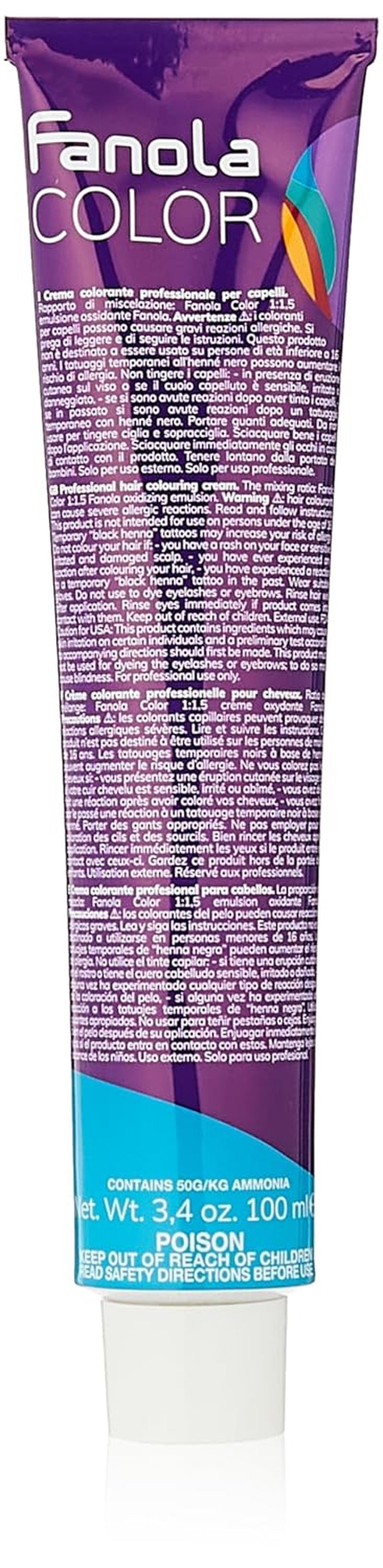 Fanola crema colore Barvicí krém 7.0 Blond, 100 ml