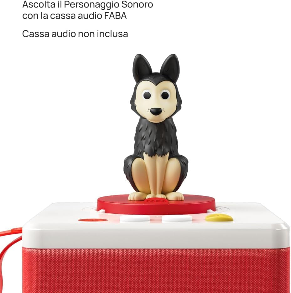 Zvuková figurka - Roste šťastně - zvukové příběhy a pohádky 4-6 let, italská verze, hračka s učebním obsahem pro chlapce a dívky Bebe Toys Naty Shop