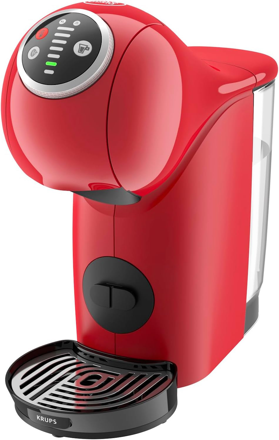 NESCAFÉ Dolce Gusto Genio S Plus od Krups, kompaktní kapslový kávovar, objem 0,8 litru, 1500 wattů, automatické upozornění na odvápnění, vesmírně šedá, KP340B