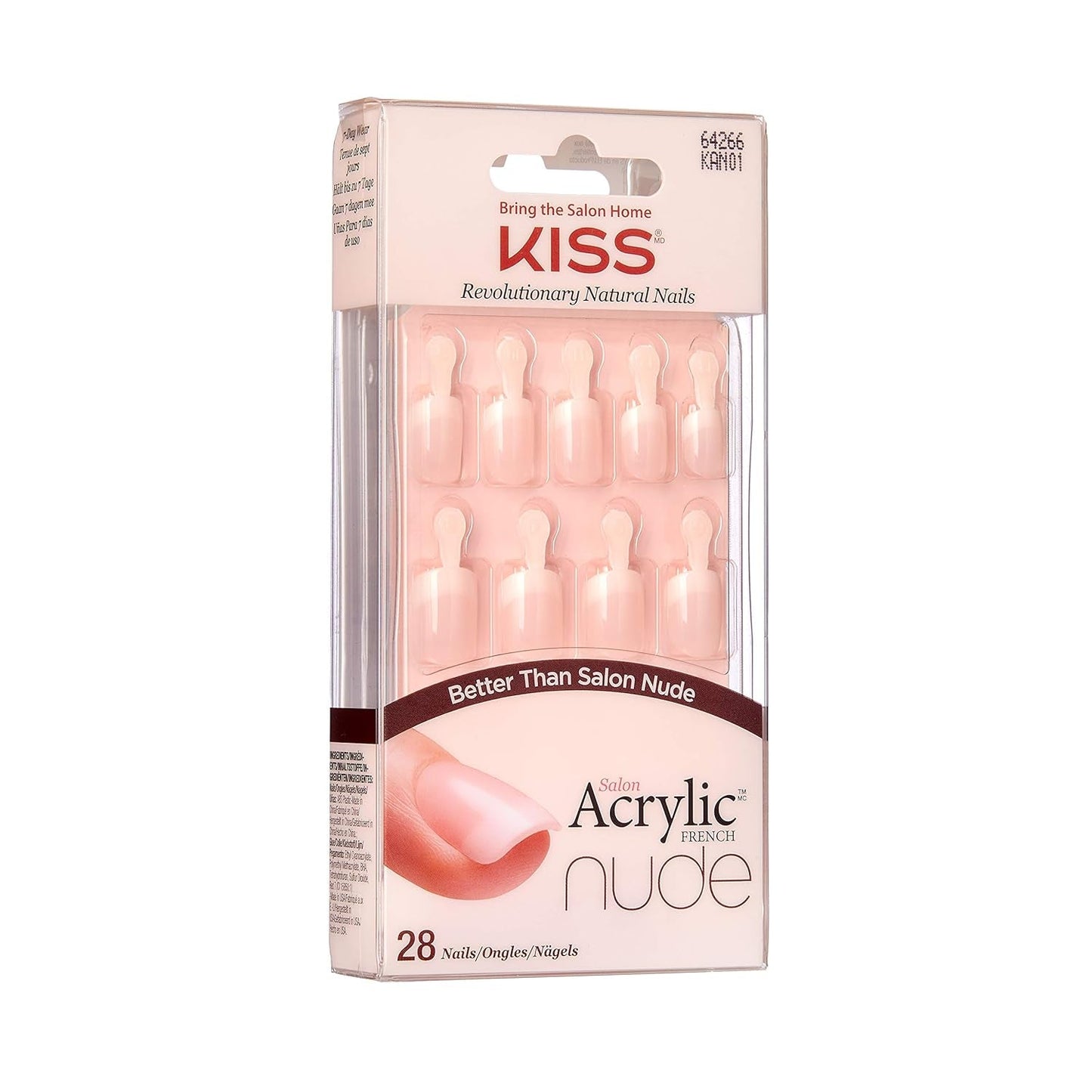 Kiss Nude Nails Cashmere & Nude Nails Úžasné nehty