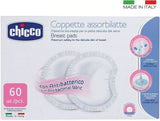Chicco Naturalfeeling Antibakteriální tampony, 60 ks Příslušenství pro potraviny a kojení Bebe Naty Shop