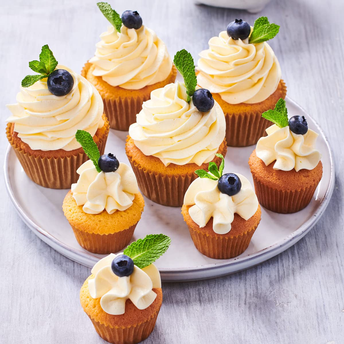 Funcakes Mix Für Buttercreme, Glutenfrei: Einfach Zu Berübenen, Cremig, Perfekt Zum Dekorieren, Abdecken Und Füllen Von Kuchen, Topping Auf Cupcakes, 500G Směs na pečení a vaření Naty Shop