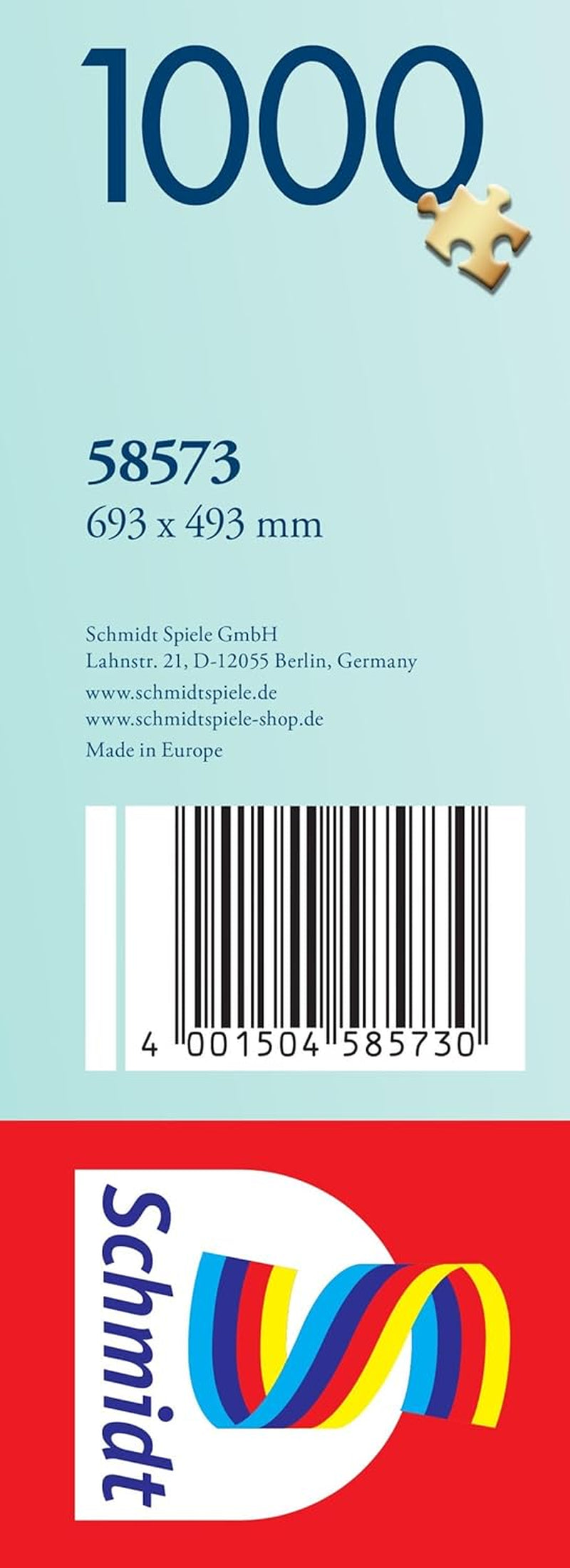 Schmidt Spiele 58573 Jeff Haynie, Mit Dem Wohnwagen Am Meer, skládačka 1000 dílků Puzzle Naty Shop