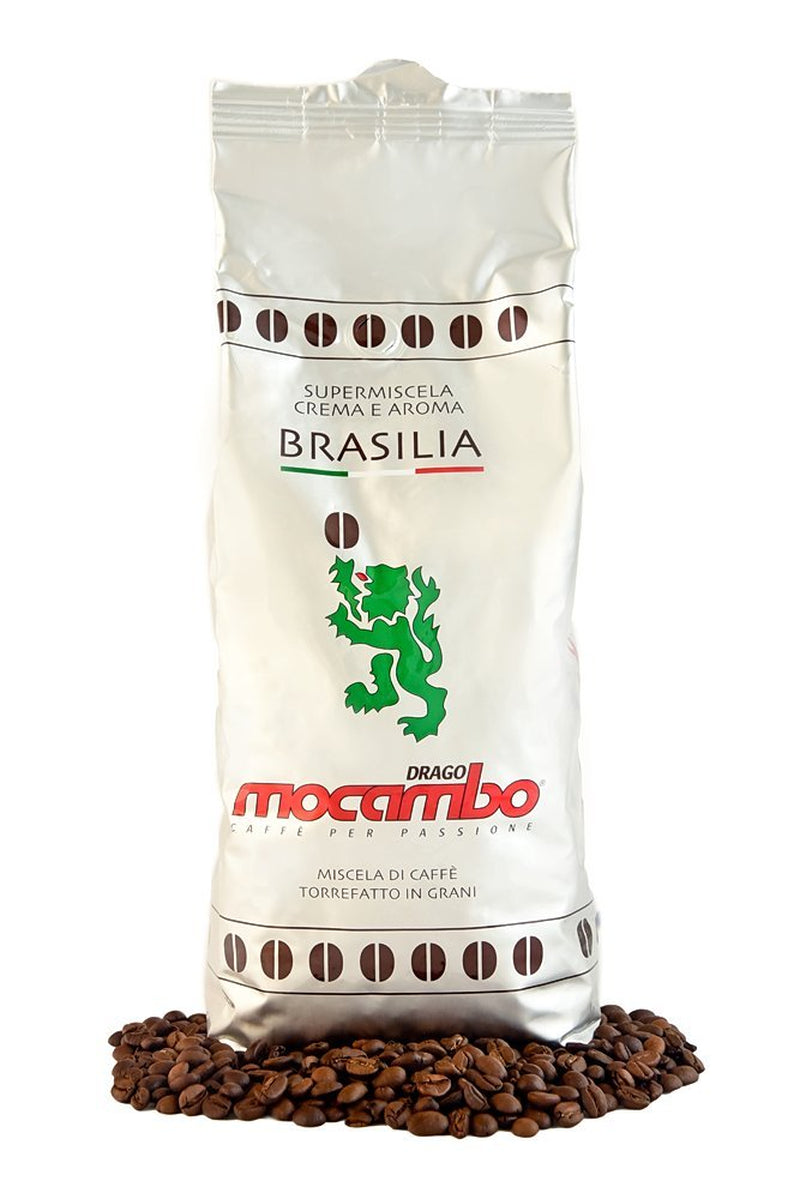 6 x 1 kg espresso káva mocambo BRASILIA, zrnková káva