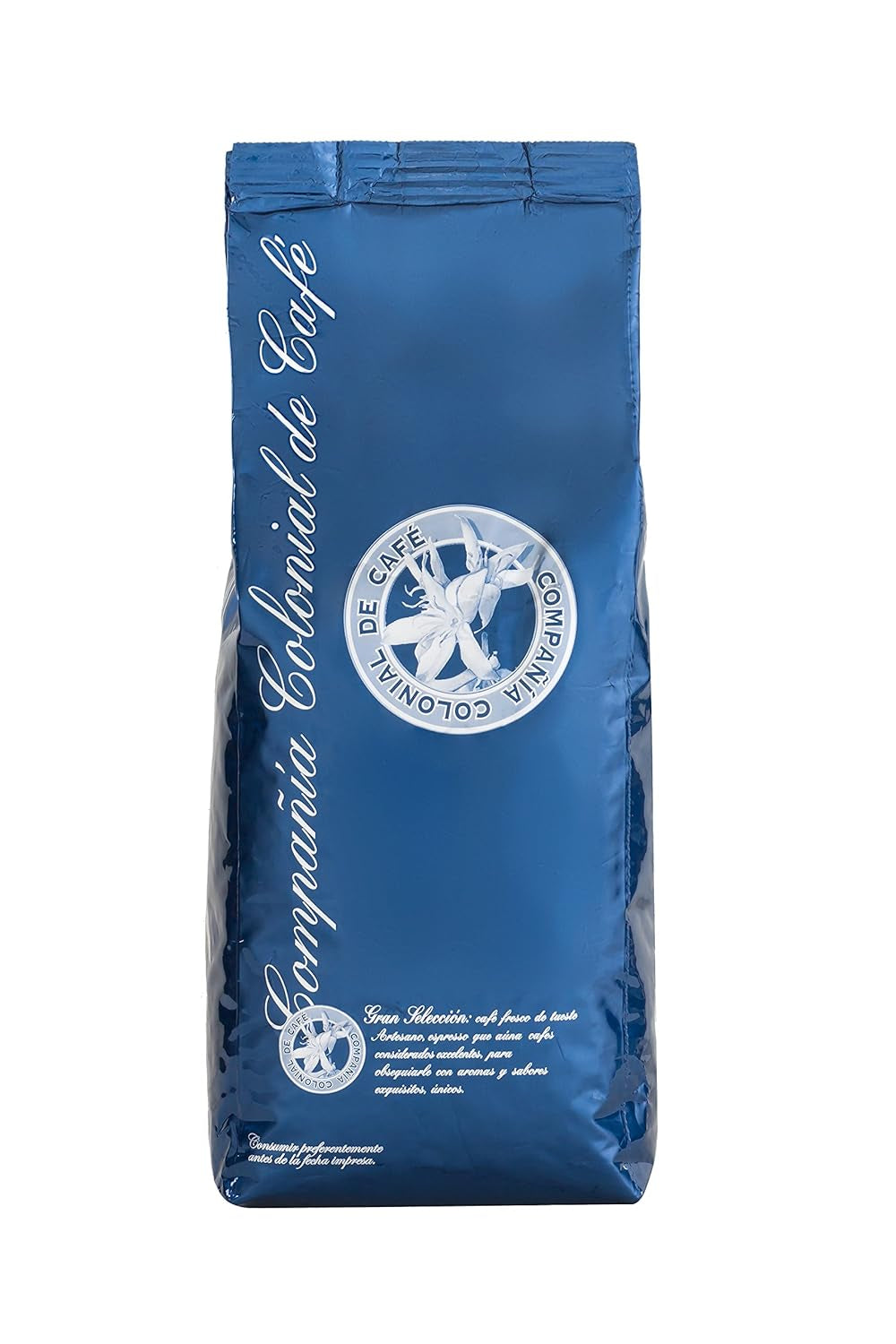 100% přírodní kávová zrna Arabica 1kg – Intenzivně pražená káva espresso se směsí kolumbijského a brazilského původu – Fair Trade.