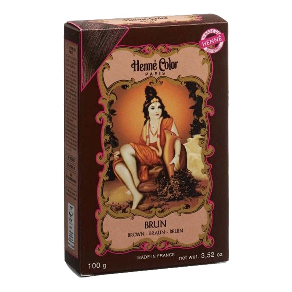 Henné Color Henna Powder Copper 100 g Naty Shop barva na vlasy hnědá, černá 100 G (1 balení)