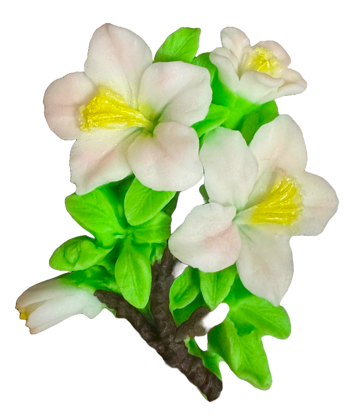 Jedlá cukrová dekorace, jablečná větev Dekorace z Sugar Paste Nati Shop
