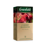 Greenfield Cherry Blossom, ibišek, šípek, jablko, malina, ostružina, čajové sáčky (2G X 25), 50G
