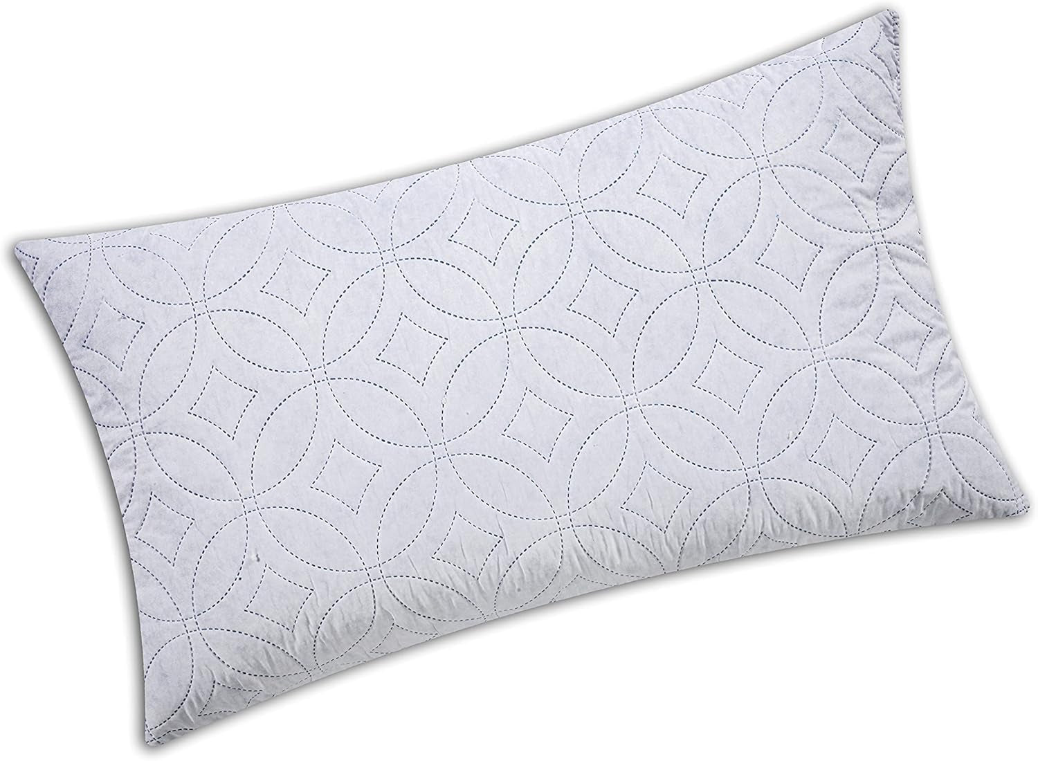 V.I.P. Velmi důležitý polštář V.I.P. Memory Flake Polštář Bílý Polštář 45 X 75 cm Polyesterový prošívaný potah Super prodyšný Měkký Made in Italy Standardní polštáře Naty Shop