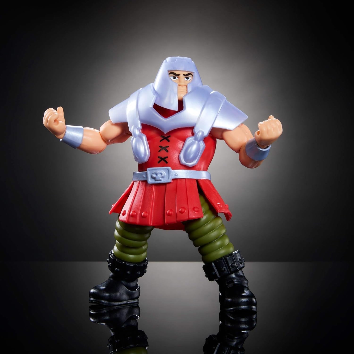 Akční figurka Masters of the Universe Origins Ram Man z kolekce Cartoon, přibl. 14 cm vysoká postava MOTU Ram Figure TV z 80. let 20. století Detailní design a příslušenství JBM77 Akční figurky Naty Shop