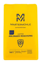 Martermühle Aßlinger Mischung Kaffeebohnen 1kg I Arabica I Příchutě: Haselnuss, Leichte Würze, Schokolade I Ganze Kaffee-Bohnen schonend geröstet, säurearm
