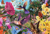Puzzle Ravensburger 12001369 - Kolibříci a motýli - 200dílné puzzle pro starší a seniory s většími dílky, uchopením, velkou obrázkovou šablonou a základní puzzle puzzle Naty Shop