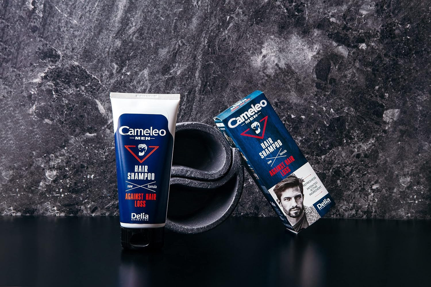 Cameleo Men - Hair Wash pro muže proti vypadávání vlasů, 150 ml Péče o vlasy Naty Shop