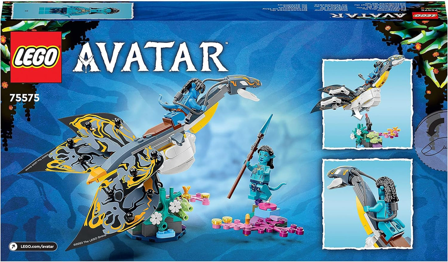 LEGO Avatar The Discovery of Ilu Water Path Stavebnice s podvodní postavičkou Sada kolekce Pandora pro děti a filmové fanoušky od 8 let 75575 Stavebnice Besuche den LEGO-Store
