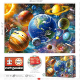 Educa - Puzzle 500 dílků pro dospělé | Sluneční soustava, puzzle 500 dílků pro dospělé a děti od 11 let, planety, vesmír, vesmír (18449) Puzzle Naty Shop