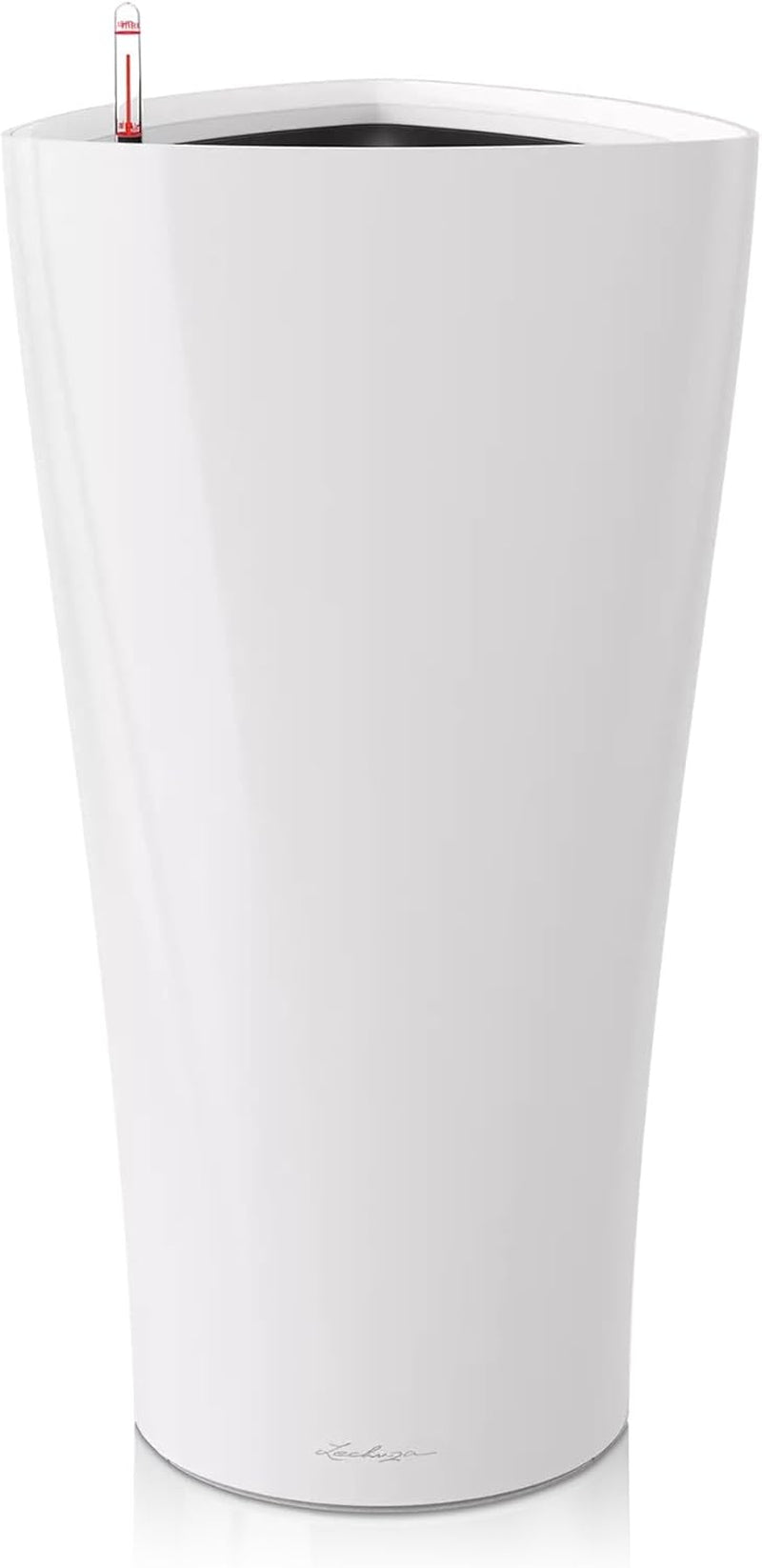 LECHUZA DELTA Premium 30 lesklá bílá 15500