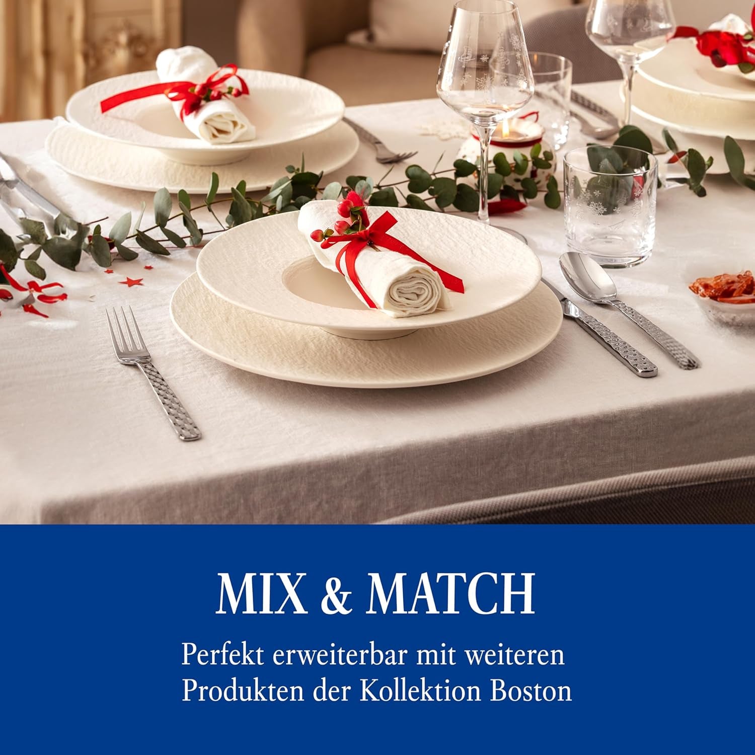 Villeroy & Boch - Sada příborů Boston 30 kusů, 6 osob Kitchen Naty Shop