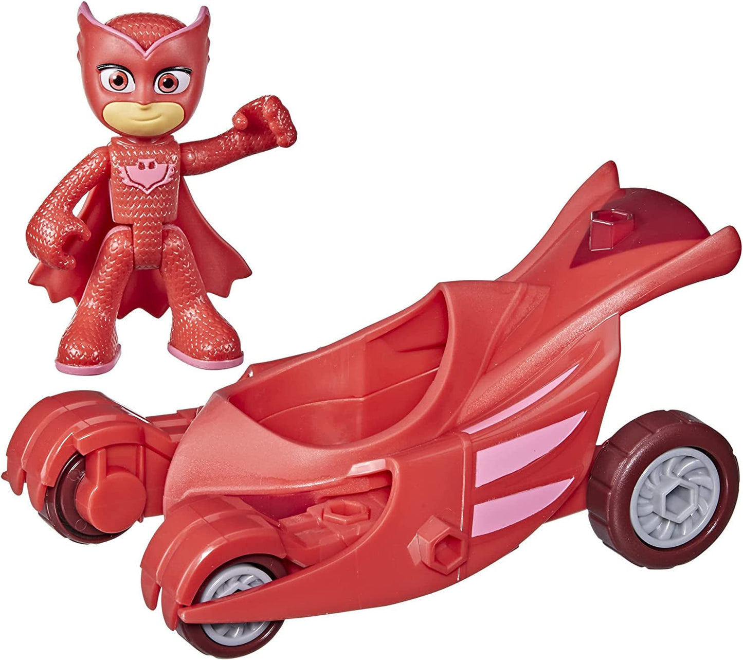 PJ Masks Owl Glider Předškolní hračka Eulette's Vehicle s Eulettou Akční figurka pro 3+ recyklovatelné obaly Akční figurky Naty Shop Owl kluzáky v udržitelném balení