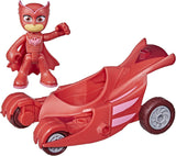 PJ Masks Owl Glider Předškolní hračka Eulette's Vehicle s Eulettou Akční figurka pro 3+ recyklovatelné obaly Akční figurky Naty Shop Owl kluzáky v udržitelném balení
