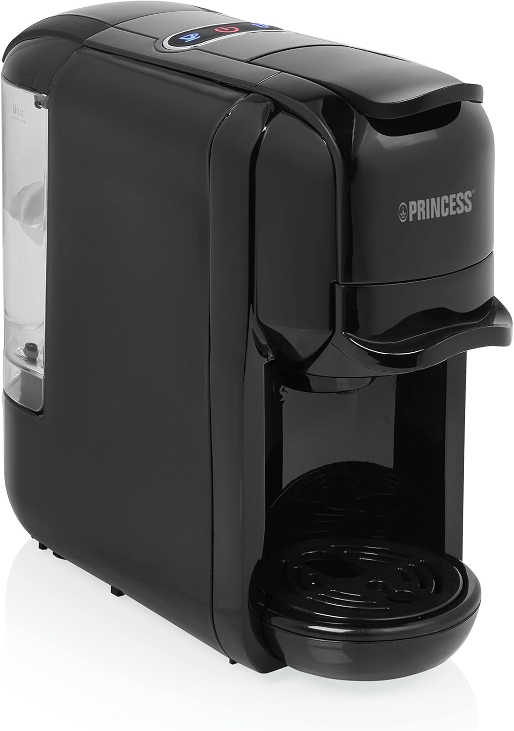Princess Espressor 249452 – pro kapsle Nespresso™, Dolce Gusto a ESE – 19 bar italské čerpadlo – 0,6 l – 1450 W