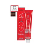Schwarzkopf IGORA Royal Premium Barva na vlasy 6-68 tmavě blond čokoládově červená, 1 balení (1 x 60 g) Barva na vlasy Naty Shop