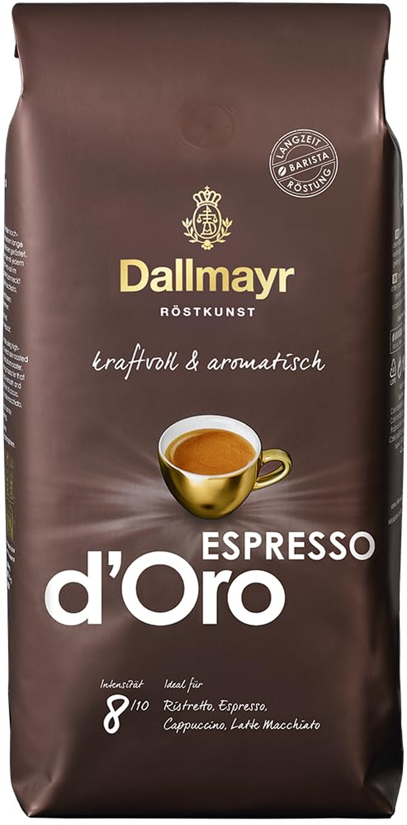 Espresso d'Oro 1000g ganze Bohne