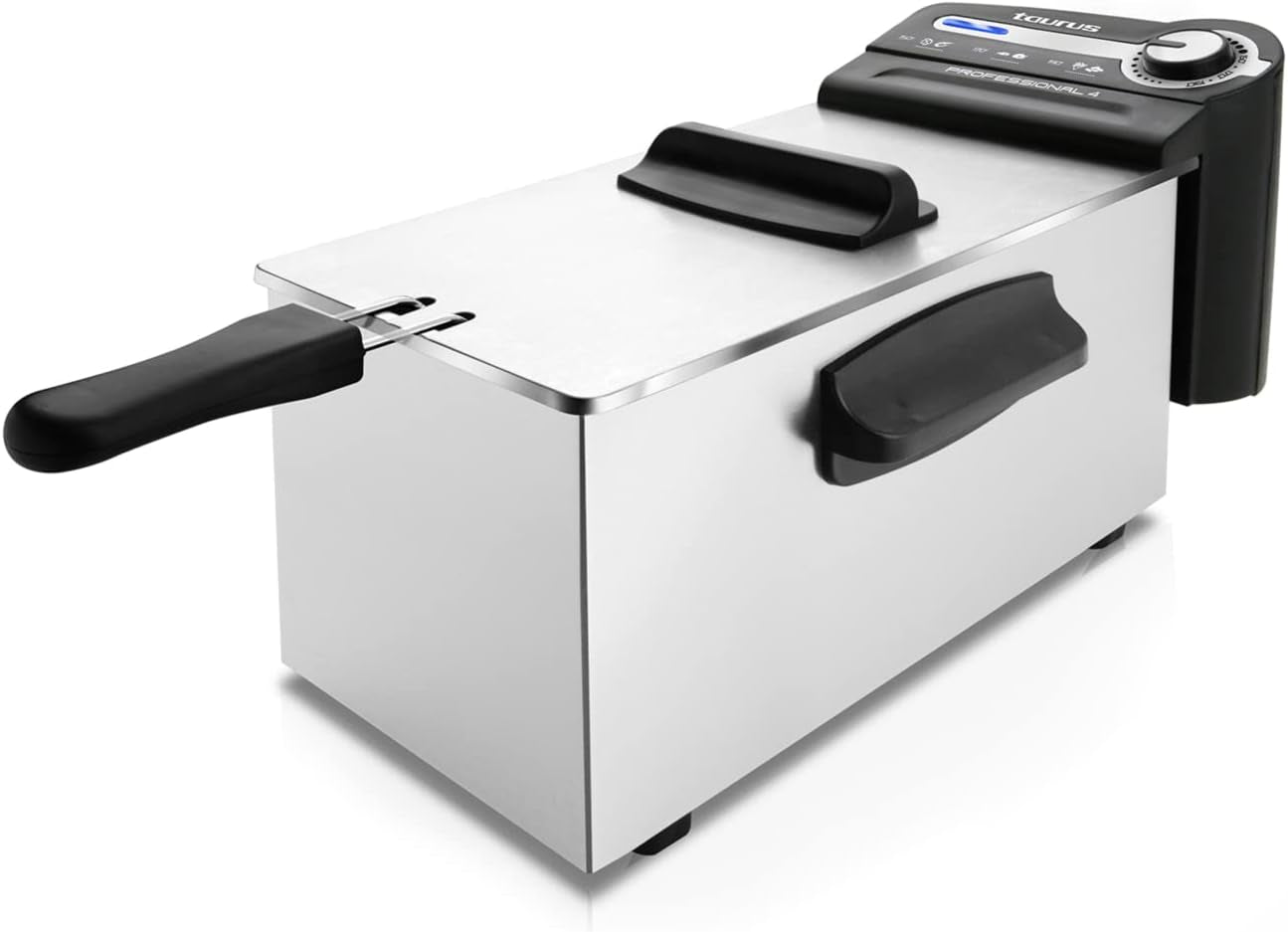 Taurus Professional 2 plus - Fritéza na olej, 2 litry, 1700 W, nerezová ocel 18/8 Spotřebiče Naty Shop 4L