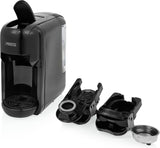 Princess Espressor 249452 – pro kapsle Nespresso™, Dolce Gusto a ESE – 19 bar italské čerpadlo – 0,6 l – 1450 W