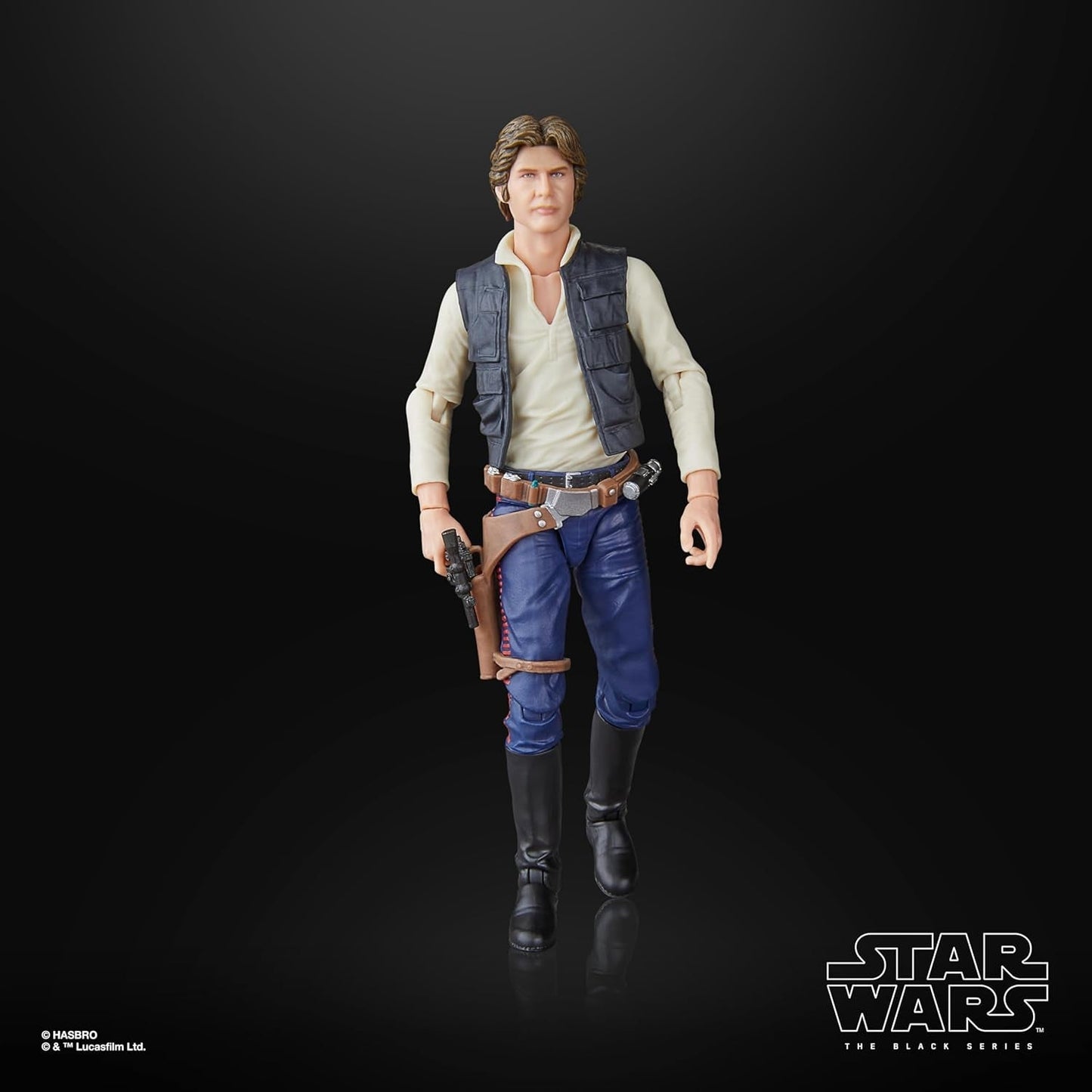 Star Wars Černá série Han Solo, Star Wars: A Hope Premium sběratelská akční figurka (15 cm) Akční figurky Naty Shop