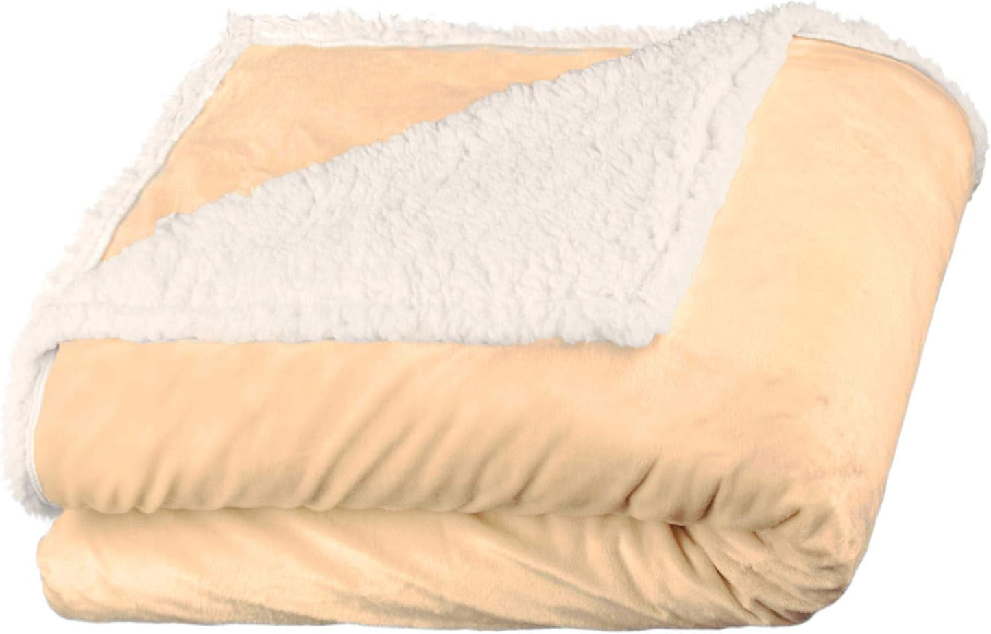 Aqua-Textil Fluffy Cuddly Deka 150 X 200 Cm Šedobílá Melange Plyšová TV deka Přehoz Sherpa Fleece Oeko-Tex Ottawa Postele a deky Besuche den aqua-textil-Store Béžová Příroda Bílá Nicki Pohodlná deka 150 X 200 Cm