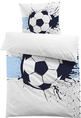 Chlapecké povlečení, fotbal, mikrovlákno polyester Povlečení dětské Naty Shop Model 1 135X200 Cm + 80X80 Cm