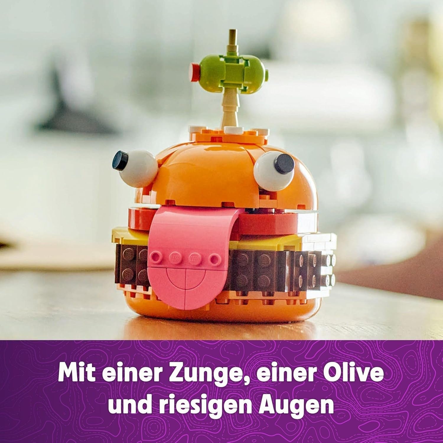 LEGO Fortnite Durrr Burger, Videoherní stavebnice pro hráče 9+, Display Model, Sběratelská figurka, Dárek pro děti, dospívající a dospělé, Sběratelský předmět 77070 Stavebnice Besuche den LEGO-Store
