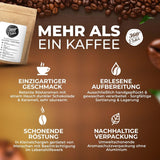 Premium Bio Kaffeebohnen 1000g, 100% Honduras Hochland Arabica Kaffeebohnen Bio - Köstlich, jemná, säurearm - Bio Kaffee ganze Bohnen - Ideal als Kaffeebohnen Vollaautomat - 360° Rundum Ehrlich