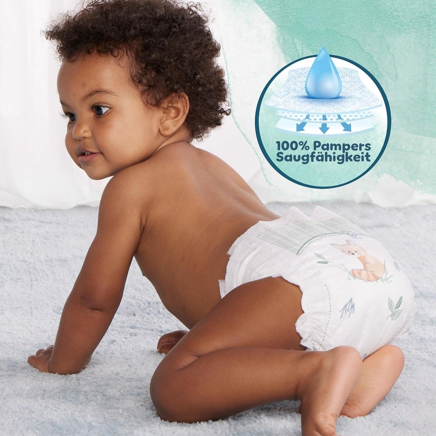 Plenky Pampers Harmony vel. 2, plenky 204, 4kg-8kg, jemná ochrana pokožky se 100% ochranou Pampers