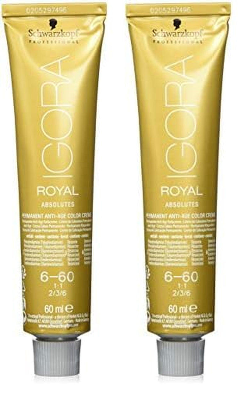 Igora Royal Absolute Age Blend barva na vlasy, 7-560 středně zlatá čokoládová blond, 60 ml Naty Shop barvivo na vlasy 6-60 tmavá blond čokoláda přírodní 60 ml (balení 2 ks)