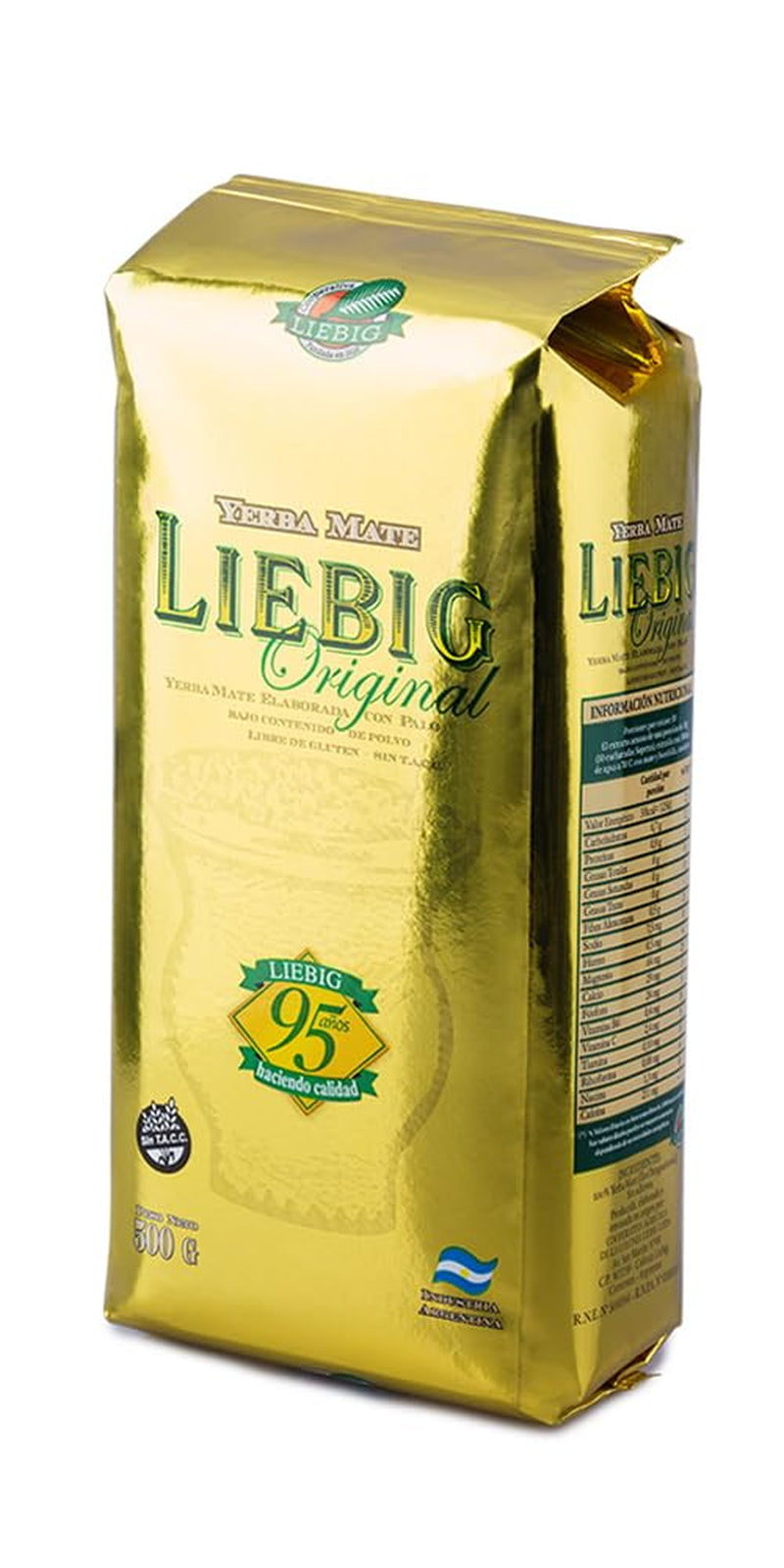Liebig Original 500G - Mate Tea z Argentiny s kousky stonku
