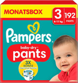 Pampers Baby-Dry Pants Größe 5, 160 Stück, 11kg-17kg, 360° auslaufsichere Vhodné pro den i noc