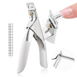 Řezák na manikúru na nehty Saviland s 15 magnety, zastřihovač na gelové nehty Manikúrní nůž na nehty na umělé nehty Gelové nehty Akrylové nehty Umělé nehty (červená červená)