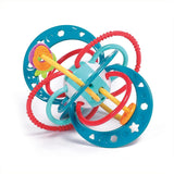 LUDI - Bell Planet - Hračka pro děti - Od 3 měsíců - Živé barvy, různé textury a originální tvar - Podporuje jemnou motoriku a zručnost Bebe Naty Shop Planeta Toys