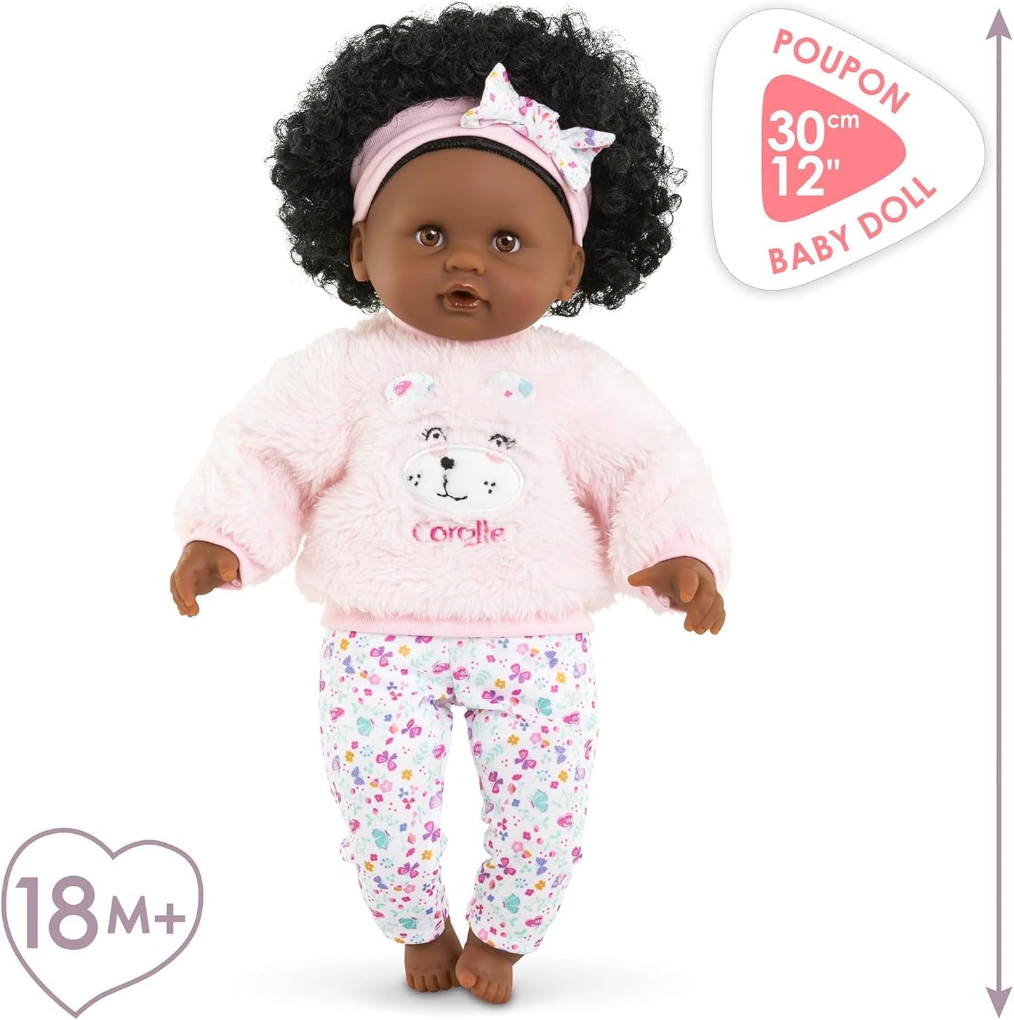 Corolle - Moje první panenka, Baby Calin Caroline, 30 cm, od 18 měsíců, 9000100820